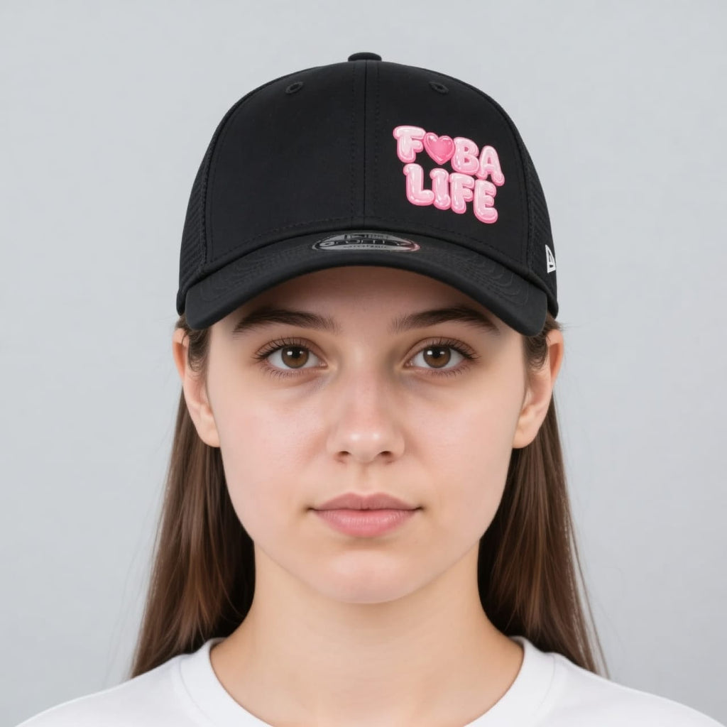 New Era Perforated Performance Cap - Black