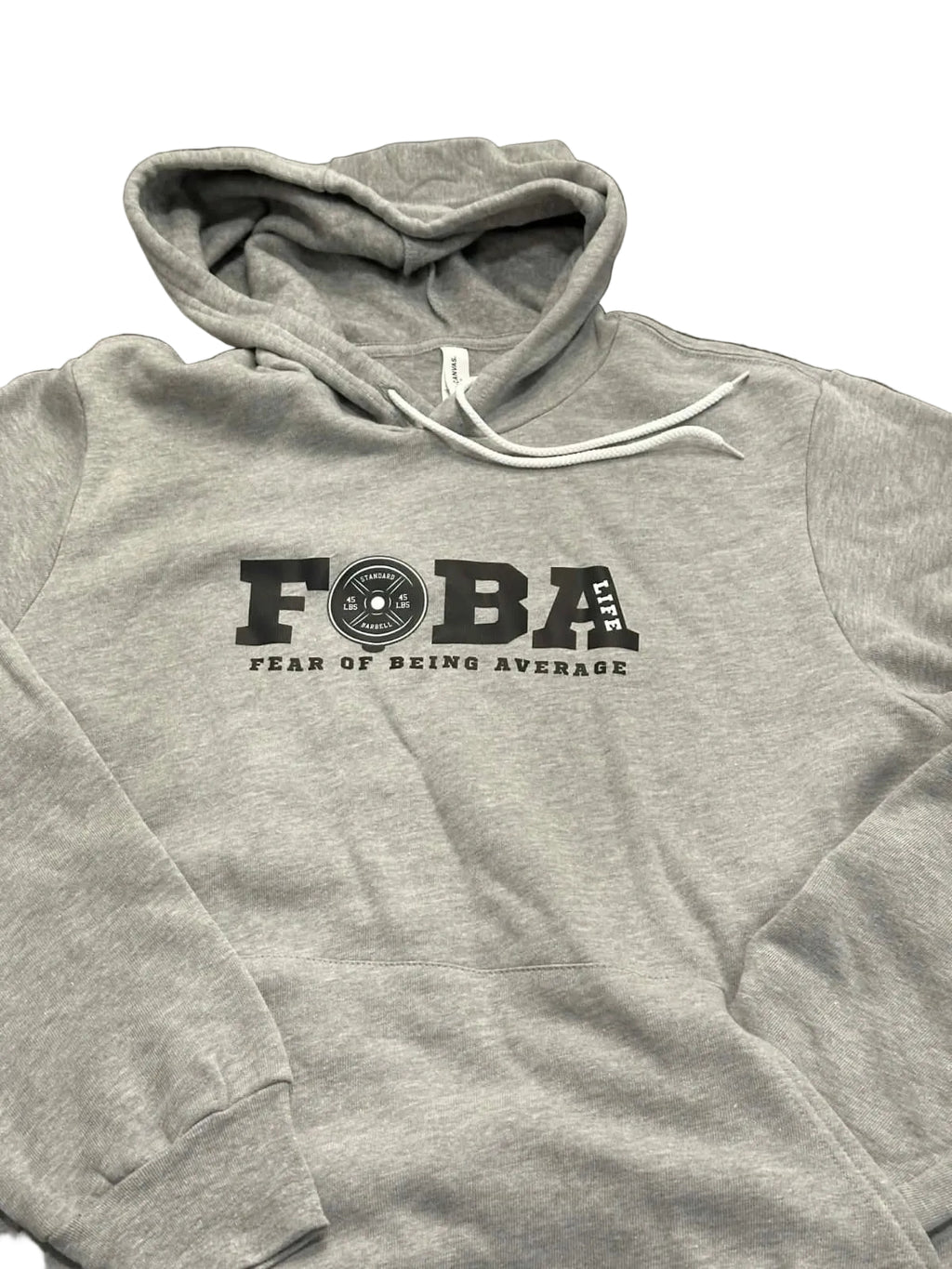 Bella Canvas Men Sponge Fleece Pullover Hoodie - Grey