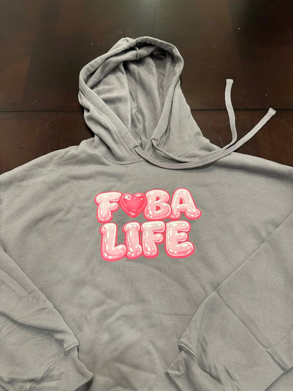 Bella Canvas Women's Sponge Cropped Hoodie - Grey