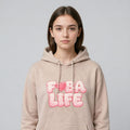 District  Women V.L.T Fleece Hoodie - Pink